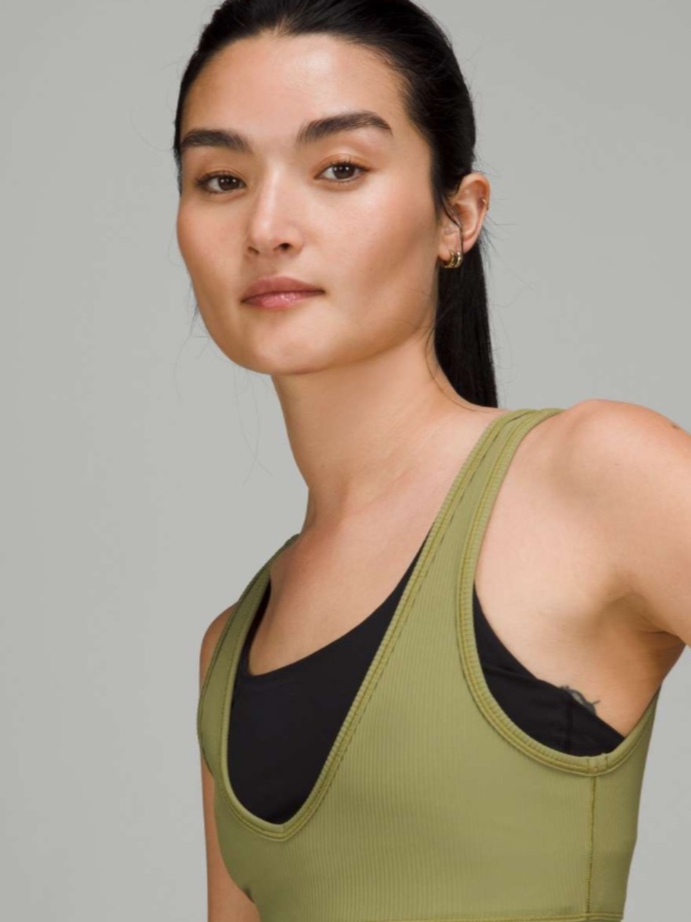 lululemon Power Pivot Ribbed Tank Top 4 - Picture 3 of 11